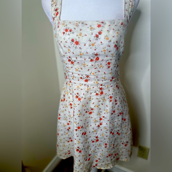 Reformation Floral Print Mini Dress Size 4 - Picture 3 of 9